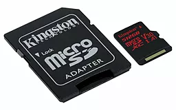 Карта памяти Kingston microSDXC 512GB Canvas React Class 10 UHS-1 U3 V30 A1 + SD-адаптер (SDCR/512GB) - миниатюра 2