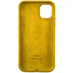 Чехол Epik ALCANTARA Case Full Apple iPhone 11 Pro  Yellow - миниатюра 2