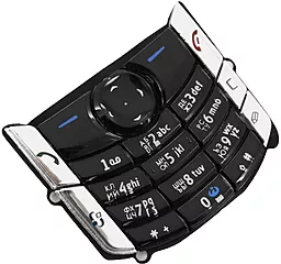 Корпус для Nokia 6680 з клавіатурою Black - мініатюра 2