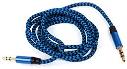 Аудио кабель Ultra AUX mini Jack 3.5mm M/M Cable 1 м blue (UC74-0100)