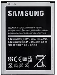 Акумулятор Samsung i9190 Galaxy S4 Mini / EB-B500BE / B500BE (1900 mAh) 12 міс. гарантії (4 контакта)