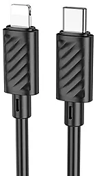 Кабель USB PD Hoco X88 Gratified 20W USB Type-C - Lightning Cable Black