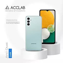 Чехол ACCLAB Anti Dust для Samsung Galaxy A13 5G Transparent - миниатюра 3