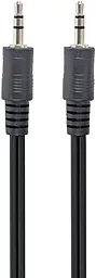 Аудио кабель Cablexpert AUX mini Jack 3.5mm M/M Cable 2 м black (CCA-404-2M)