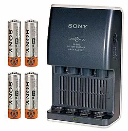Зарядний пристрій Sony Charger 15 min+ 4xAA 2500 mAh - мініатюра 3