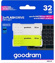 Флешка GooDRam 2x32 GB UME3 MIX 2-PACK USB (UME3-0320MXR11-2P) - миниатюра 4