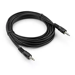 Аудіо кабель Vinga AUX mini Jack 3.5mm M/M Cable 3 м black (VCPDCJ35MM3BK) - мініатюра 2