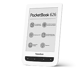 Электронная книга PocketBook 626 Touch Lux2 White - миниатюра 2