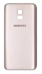 Задняя крышка корпуса Samsung Galaxy J6 2018 J600F  Gold