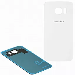 Задняя крышка корпуса Samsung Galaxy S6 G920F Original  Pearl White