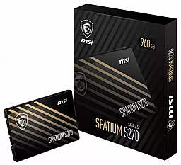 SSD Накопитель MSI 240GB Spatium S270 2.5" SATAIII 3D TLC (S78-440N070-P83) - миниатюра 5