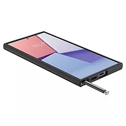 Чехол Spigen Thin Fit для Samsung Galaxy S24 Ultra Black (ACS07281) - миниатюра 9