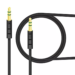 Аудио кабель Piko CB-AB11 AUX mini Jack 3.5mm M/M Cable 1 м black (1283126489150)