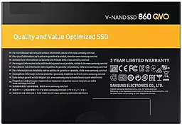 SSD Накопитель Samsung 860 QVO 4 TB (MZ-76Q4T0BW) - миниатюра 7