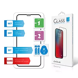 Защитное стекло ACCLAB Full Glue Apple iPhone X, iPhone XS, iPhone 11 Pro Black (1283126508189) - миниатюра 6