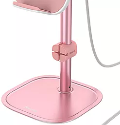 Настольный держатель Baseus Literary Wireless Charging Desktop Bracket Pink (SUWY-D0R) - миниатюра 4
