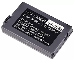 Аккумулятор для видеокамеры Canon BP-308B (850 mAh) Original - миниатюра 2