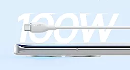 Кабель USB Baseus Pudding Series Fast Charging 100w 6a 1.2m USB - Type-C сable white (P10355703221-00) - миниатюра 6