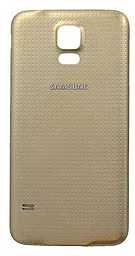 Задняя крышка корпуса Samsung Galaxy S5 Neo G903  Gold