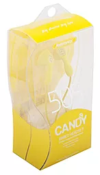 Наушники Remax Candy RM-505 Yellow - миниатюра 3