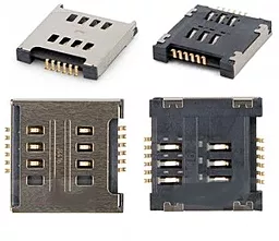 Конектор SIM-карти LG D285 / D325 / D380 / E455 / E615 / P715 / T370 / T375 Dual SIM