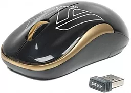 Компьютерная мышка A4Tech G3-300N Black-Golden