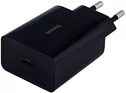 Сетевое зарядное устройство Baseus Speed Mini 18W + USB-C -> Lightning Cable 3A Black (TZCCFS-F01) - миниатюра 5