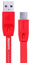 USB Кабель Remax Full Speed micro USB Cable Red (RC-001m)