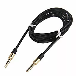 Аудио кабель EasyLife AUX mini Jack 3.5mm M/M Cable 1 м black