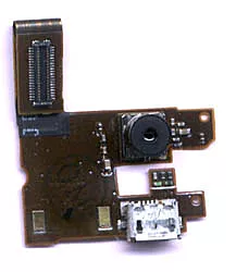 Нижняя плата Nokia 6500 Classic с камерой и USB разъёмом - миниатюра 2