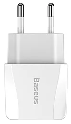 Сетевое, Сетевое зарядное устройство Baseus Mini 2USB White (CCALL-MN02) - миниатюра 3