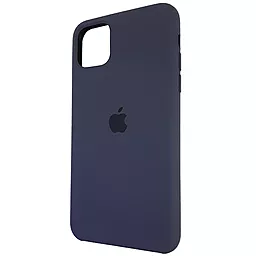 Чехол Silicone Case Full для Apple iPhone 11 Pro Max Midnight Blue - миниатюра 2