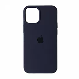 Чехол Silicone Case Full для Apple iPhone 15 Plus Midnight blue