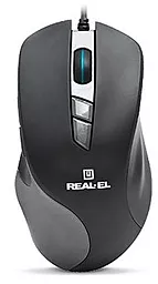 Компьютерная мышка REAL-EL RM-780 Gaming RGB Black/Grey - миниатюра 4