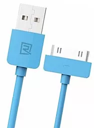 USB Кабель Remax Light Dock Cable Blue (RC-006i4) - мініатюра 2