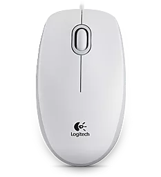 Компьютерная мышка Logitech M100 (910-001605) White