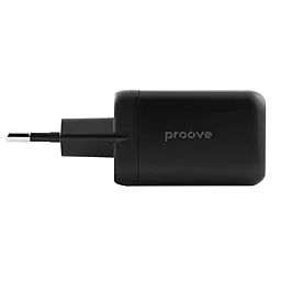 Сетевое зарядное устройство Proove Silicone Power 40w 2xUSB-C ports black - миниатюра 4