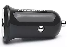 Автомобильное зарядное устройство REAL-EL CA-12 5W 1A USB-A Black - миниатюра 3