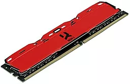 Оперативная память GooDRam 8 GB DDR4 3200 MHz IRDM X (IR-XR3200D464L16SA/8G) Red - миниатюра 2