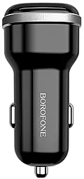 Автомобільний зарядний пристрій Borofone BZ13 2USB Black