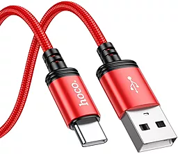 Кабель USB Hoco X89 3A USB Type-C Cable Red