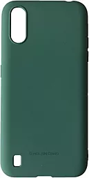 Чехол Molan Cano Jelly Samsung A015 Galaxy A01 Dark Green