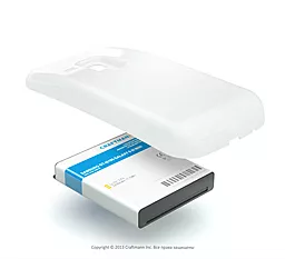 Аккумулятор Samsung i8190 Galaxy S3 mini / EB-F1M7FLU (3200 mAh) Craftmann White - миниатюра 4