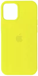 Чехол Silicone Case Full для Apple iPhone 14 Pro Yellow