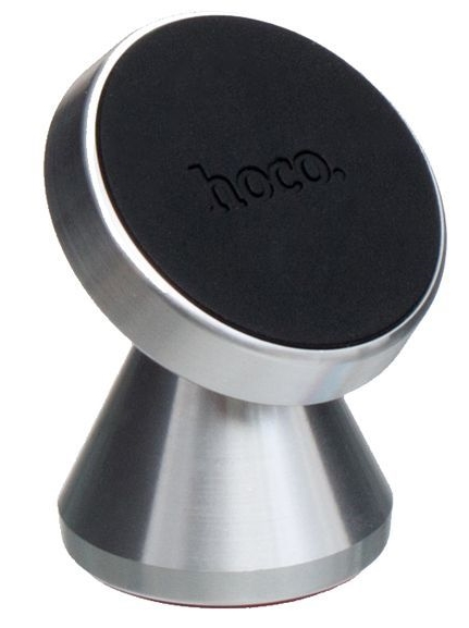 Hoco Metal Magnetic In-Car Holder Silver (CA46) на торпеде