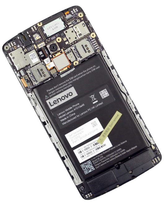 Аккумулятор Lenovo K4 Note (3300 mAh) / изоборажение №4