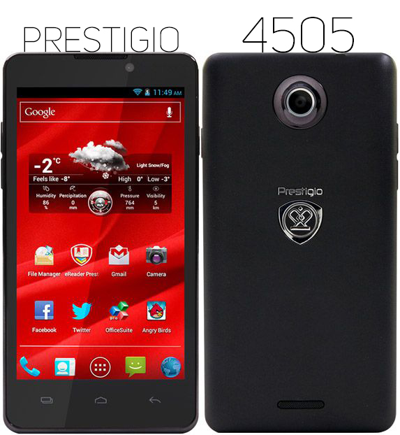 Prestigio MultiPhone 4505 Duo