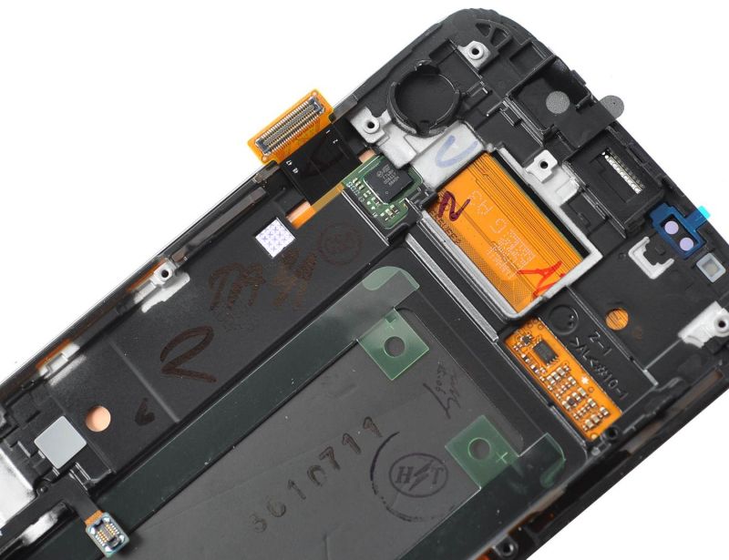 Дисплей Samsung Galaxy S6 EDGE Plus G928 + Touchscreen (Super AMOLED, original) Black / изоборажение №4