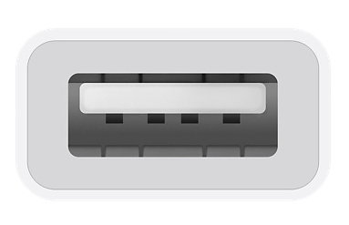 OTG-переходник Apple Original USB Type-C to USB Adapter White (MJ1M2ZM/A) / изоборажение №2