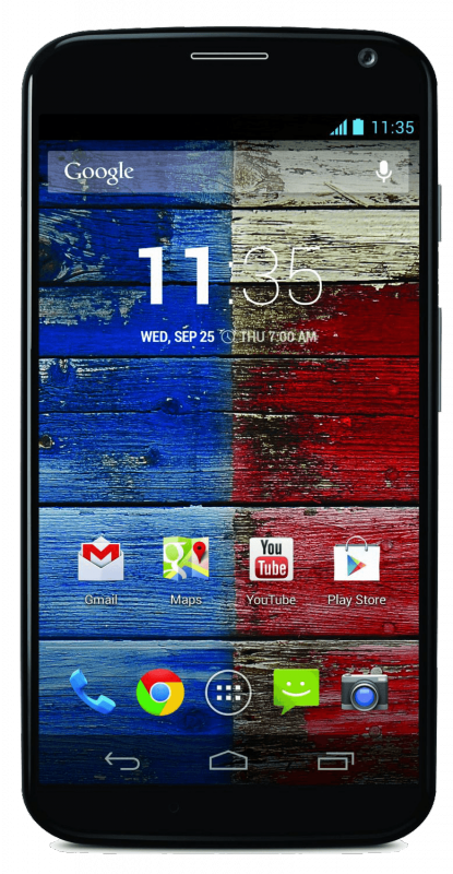Дисплей Motorola Moto X XT1052, XT1053, XT1055, XT1056, XT1058, XT1060 + Touchscreen with frame (original) Black / изоборажение №1